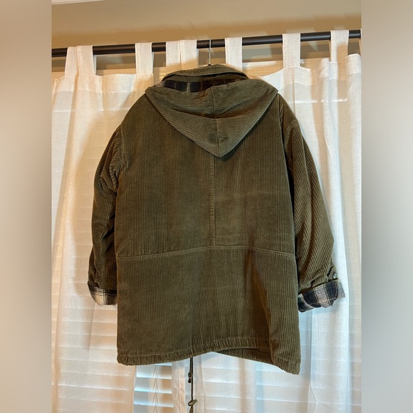 Vintage Brandon Thomas corduroy green jacket shacket - Picture 5 of 7